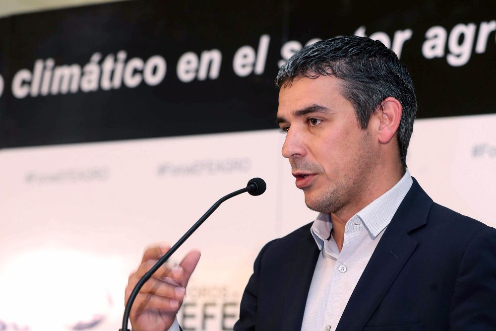 El consejero de Agricultura del Gobierno de Canarias, Narvay Quintero.