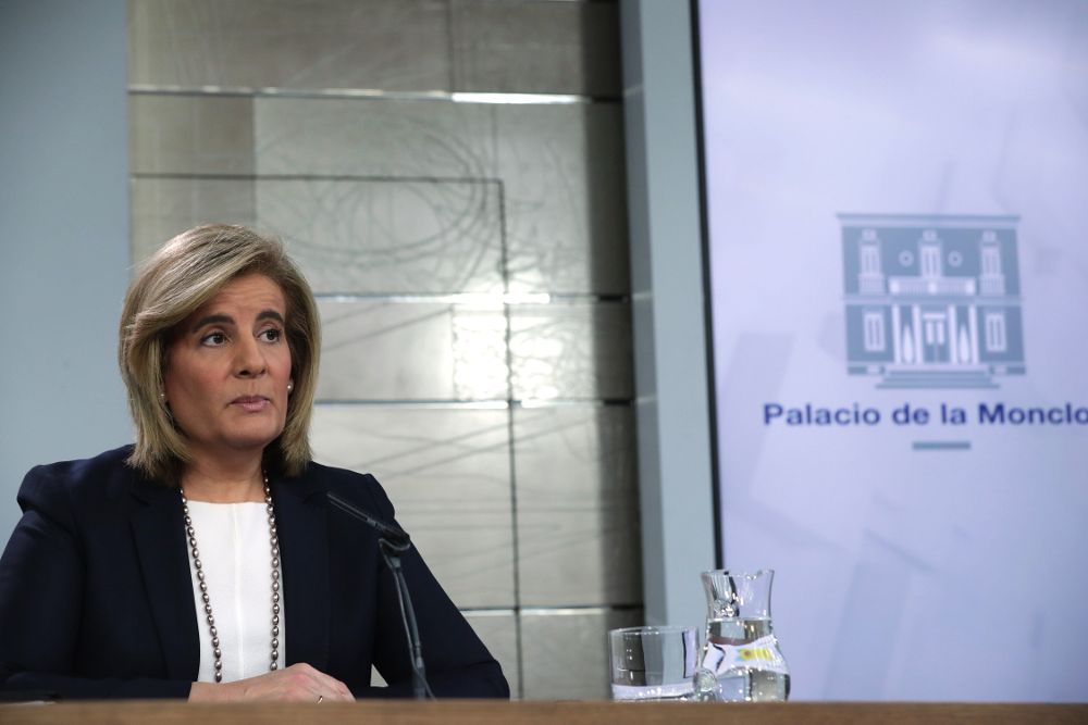 La ministra de Empleo Fátima Bañez.