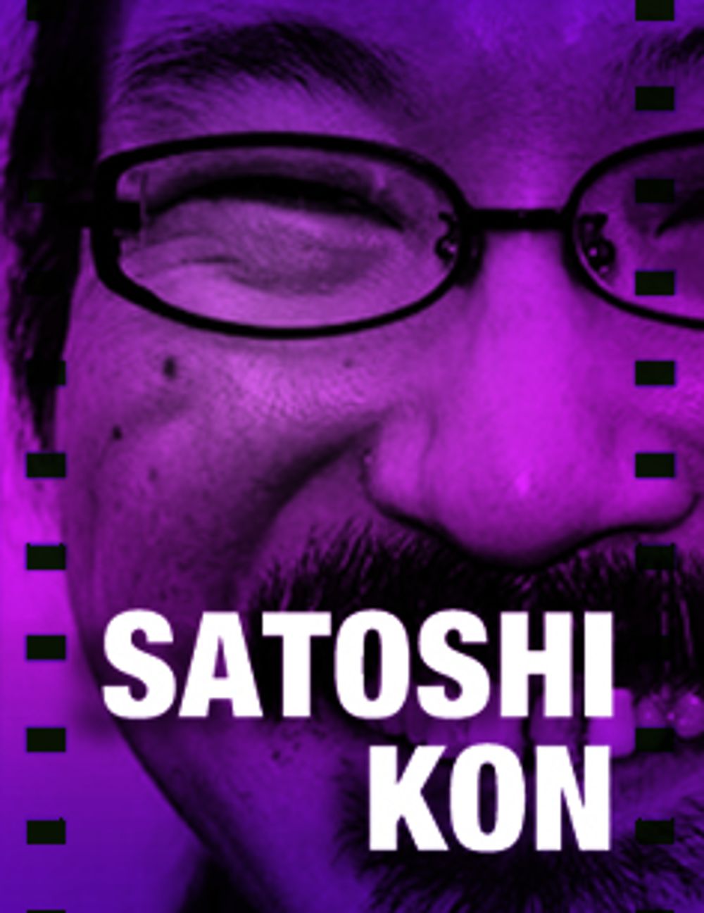 Cartel de Satoshi Kon, uno de los grandes del "anime" japonés.