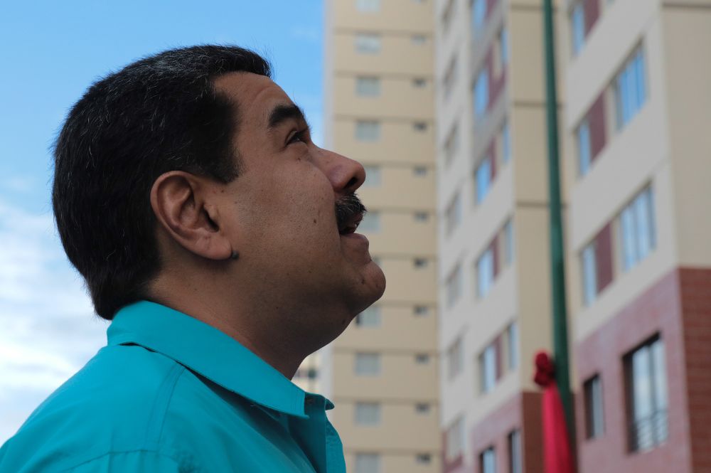 Nicolás Maduro (c).