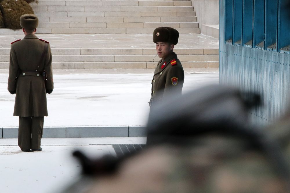 Soldados norcoreanos.