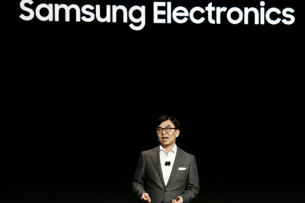 El presidente y director ejecutivo Samsung Electronics, HS Kim.