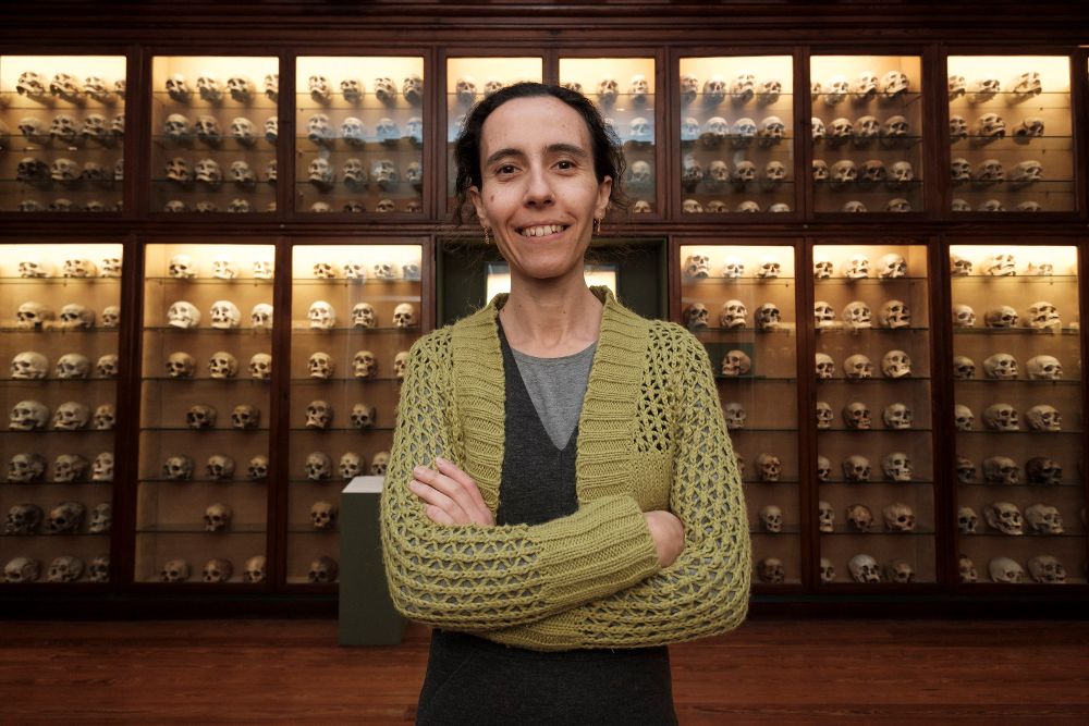 Teresa Delgado, conservadora del Museo Canario, junto a otros dos investigadores del museo y la Universidad de Las Palmas de Gran Canaria, ha publicado en la revista "American journal of Physical Anthropology" la tesis.