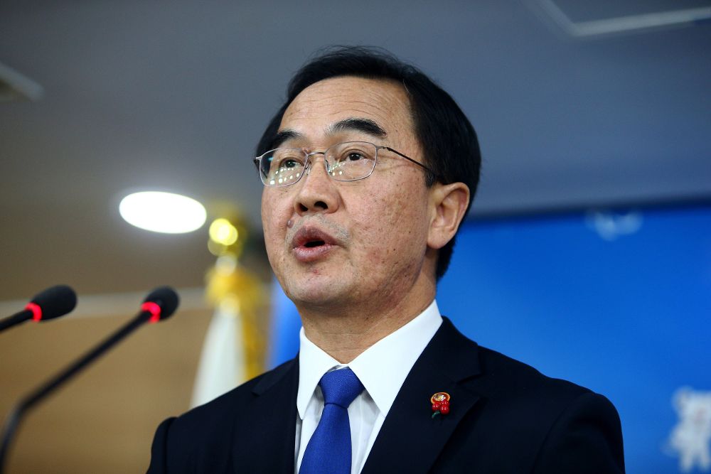El ministro de Unificación surcoreano, Cho Myoung-gyon.