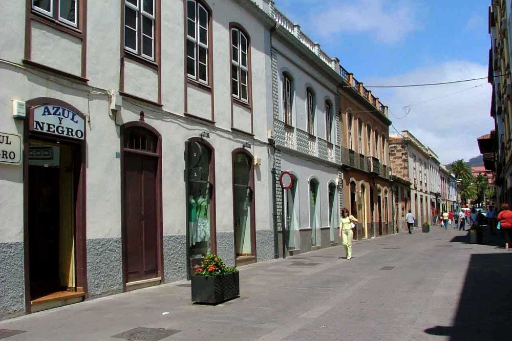 La calle Herradores, en el centro del casco histórico de La Laguna.