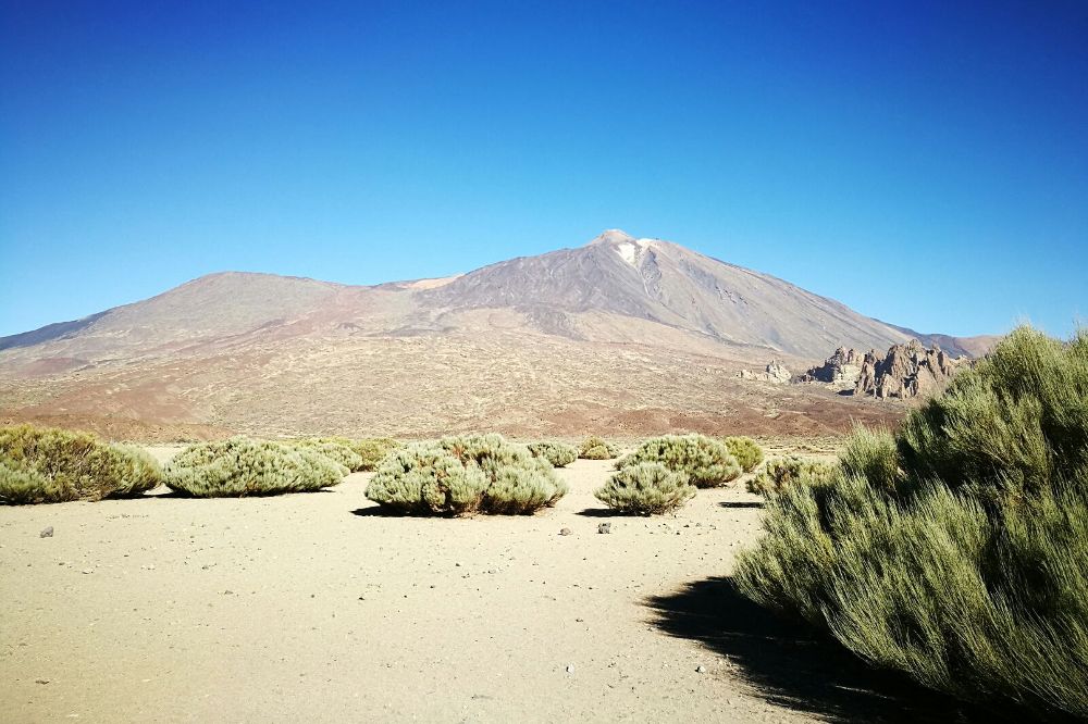 Vista del Parque Nacionala de las Cañadas del Teide.
