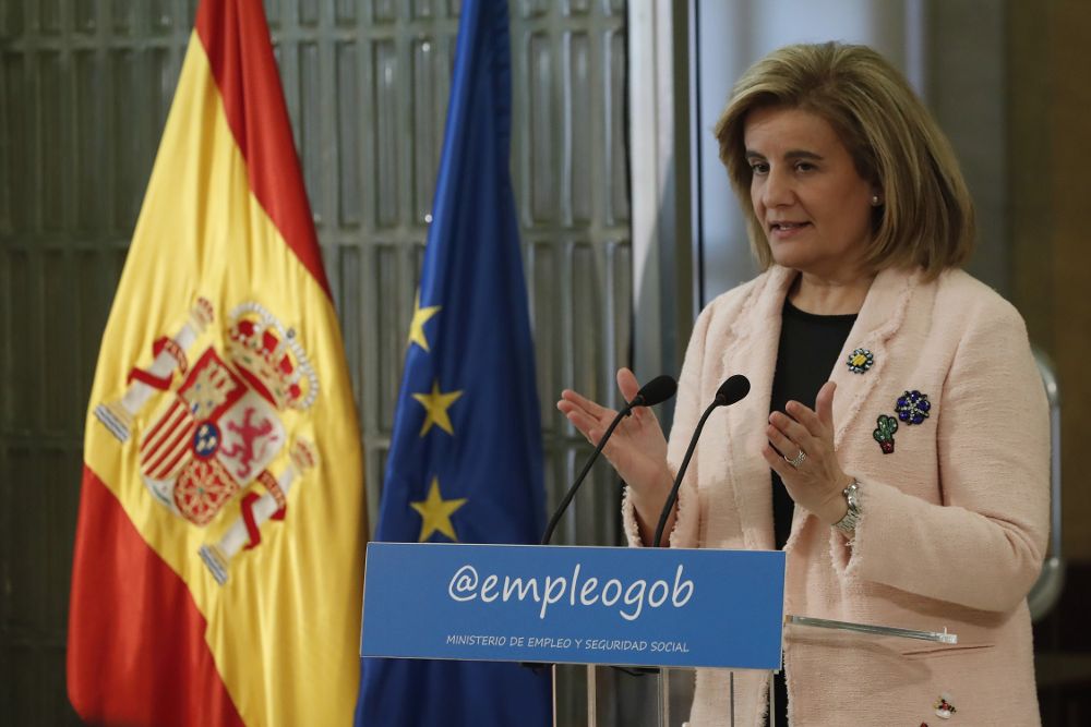 La ministra de Empleo y Seguridad Social, Fátima Báñez, lanzó la propuesta del PP.