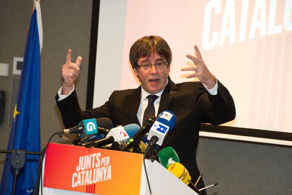 El expresidente de la Generalitat de Cataluña, Carles Puigdemont.