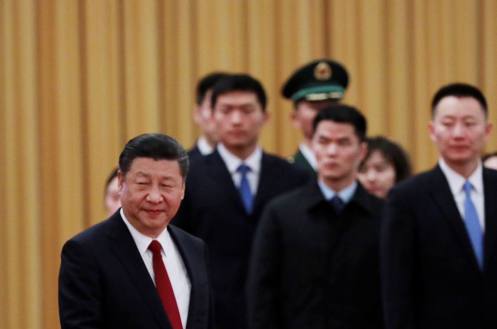 El presidente chino, Xi Jinping (i).