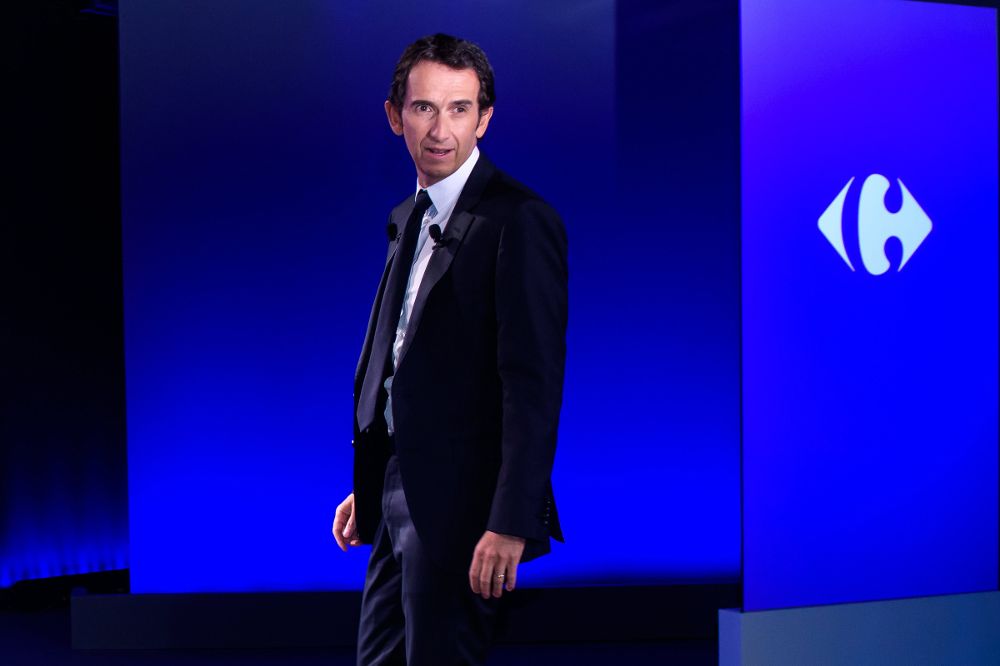 El presidente del grupo de distribución Carrefour, Alexandre Bompard.