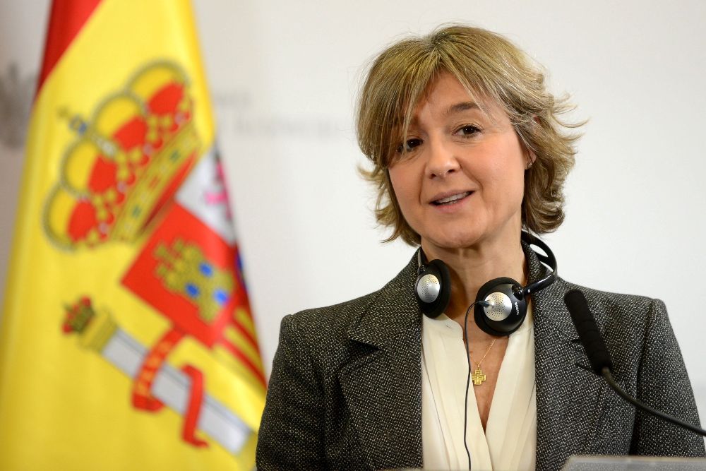 La ministra española de Agricultura, Isabel García Tejerina.
