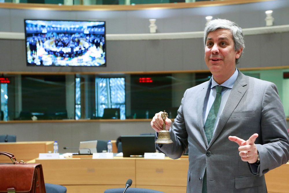 El nuevo presidente del Eurogrupo, Mário Centeno.