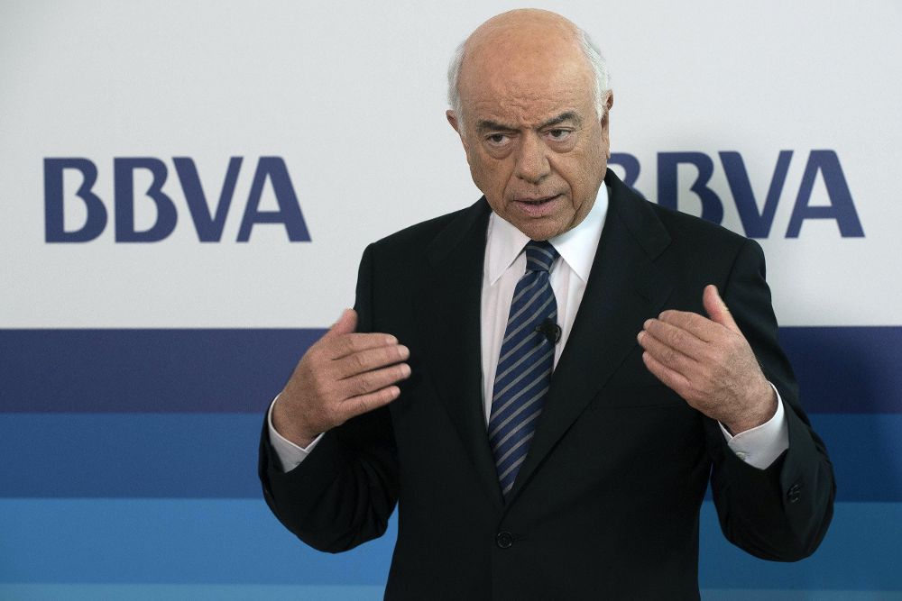 Francisco González, presidente del BBVA.
