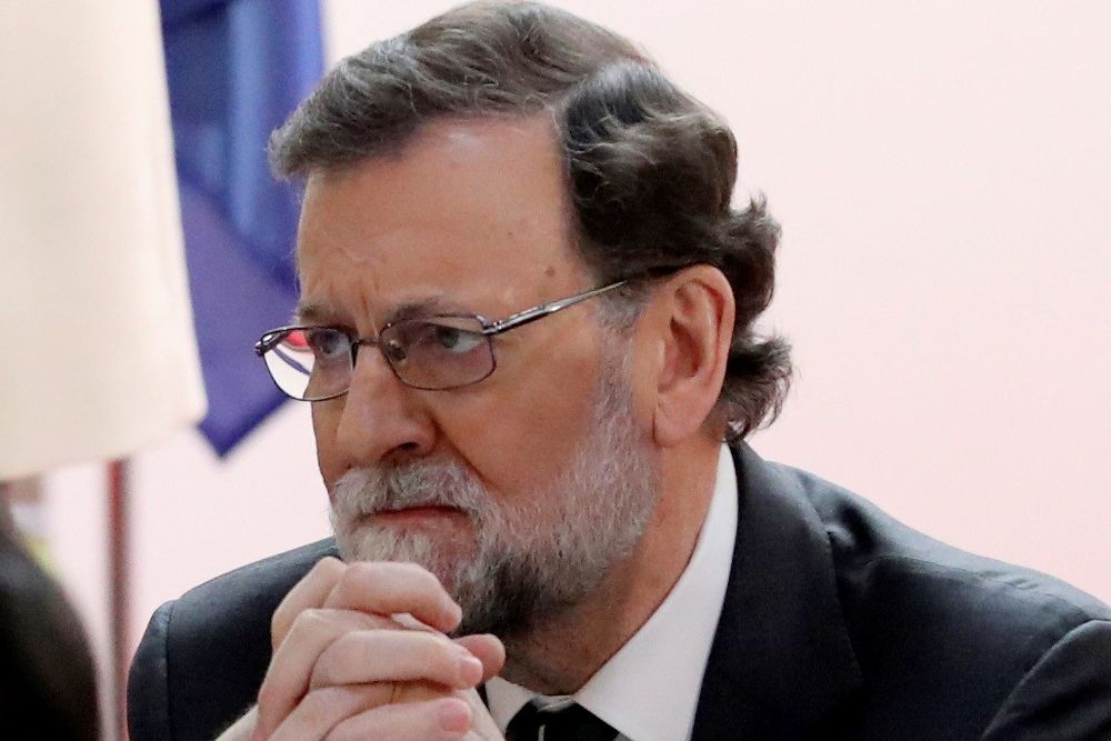 Mariano Rajoy, durante su participación en el Foro ABC-Deloitte celebrado hoy en el Casino de Madrid.