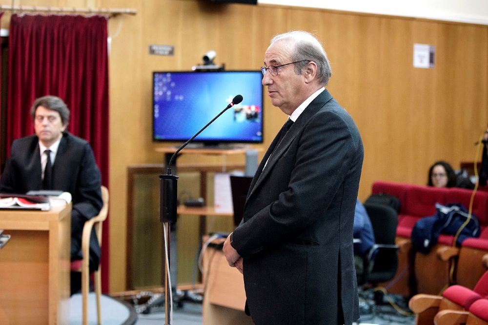 Francisco Franco Martinez-Bordiu durante su declaración en un juzgado de Teruel, el pasado 22 de enero.