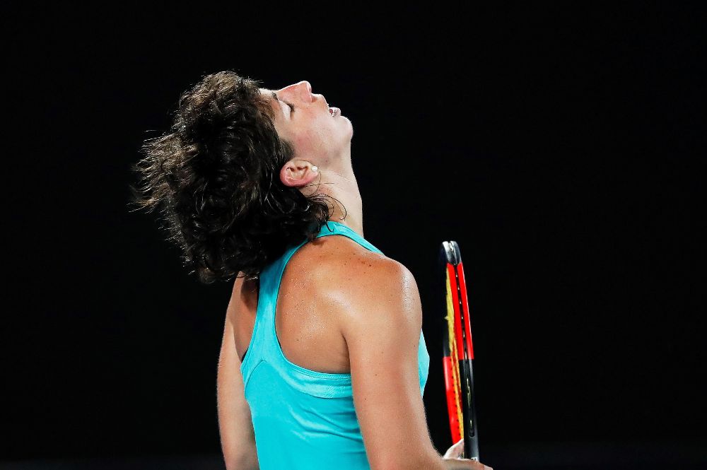 La tenista Carla Suárez Navarro.