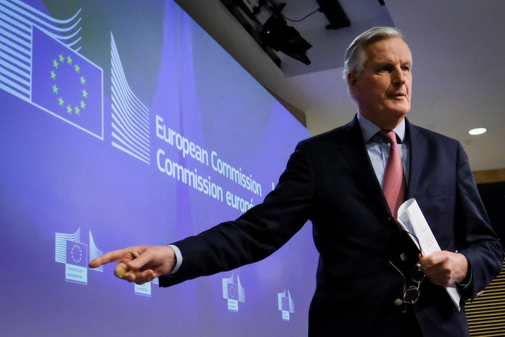El negociador jefe de la Unión Europea para el "brexit", Michel Barnier.