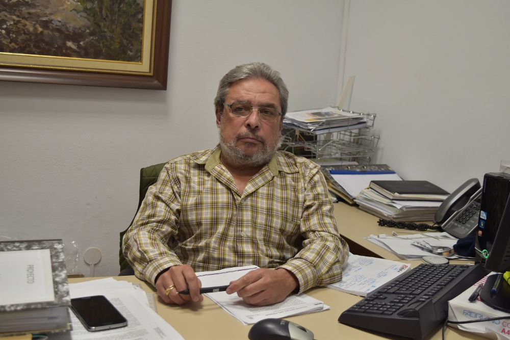 El concejal de Personal de El Rosario, Jacinto Correa.