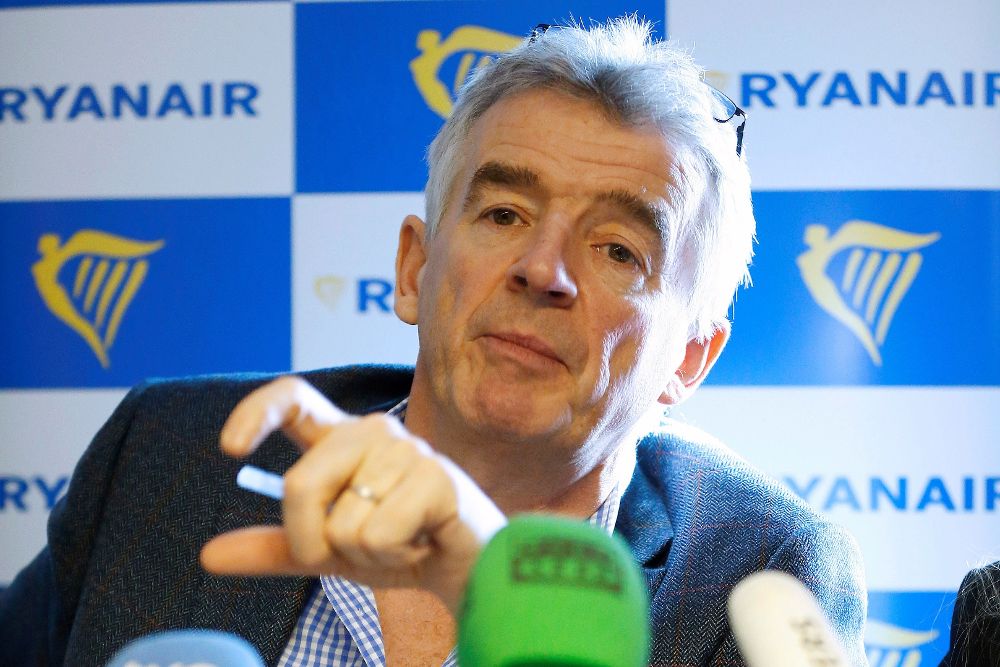 El director ejecutivo de Ryanair, Michael O'Leary.