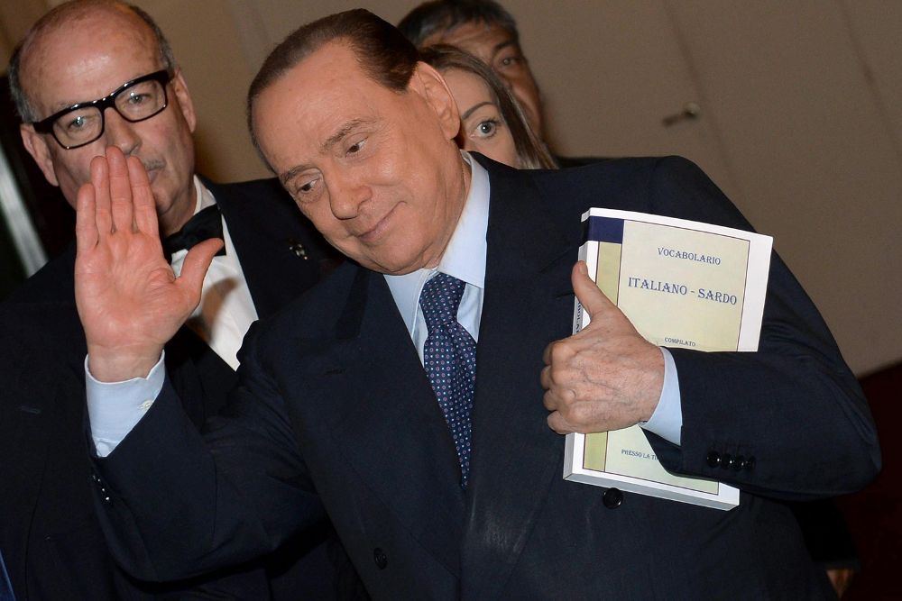 El ex jefe del Gobierno italiano y líder del partido conservador Pueblo de la Libertad (PDL), Silvio Berlusconi.