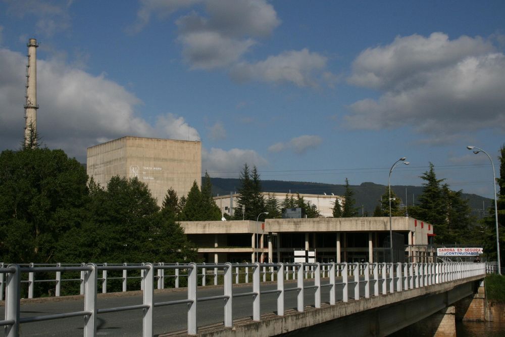 Central nuclear de Garoña, en Burgos, cuyo cierre se anunció el año pasado.