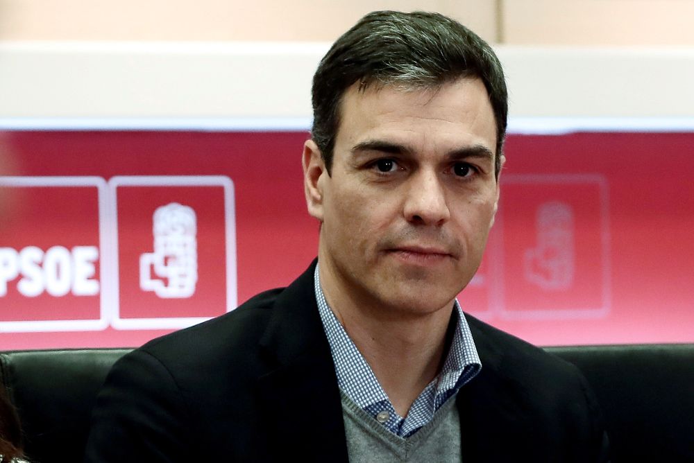 El Secretario General del PSOE Pedro Sánchez.