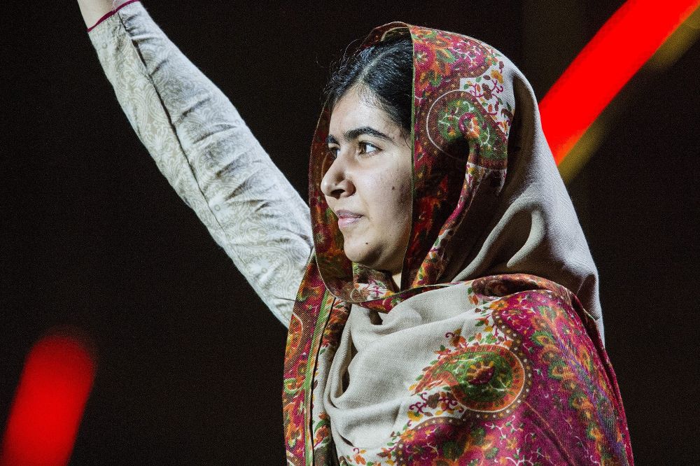 Malala Yousafzai.