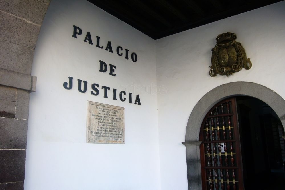Sede del Tribunal Superior de Justicia de Canarias en la Audiencia de Las Palmas.
