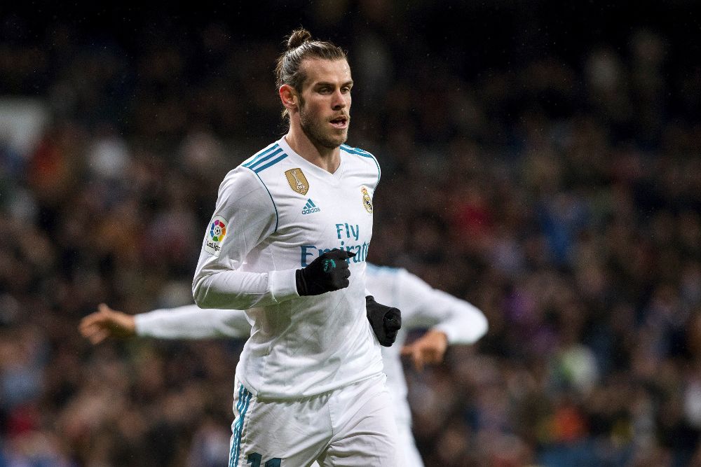 El centrocampista galés del Real Madrid Gareth Bale.