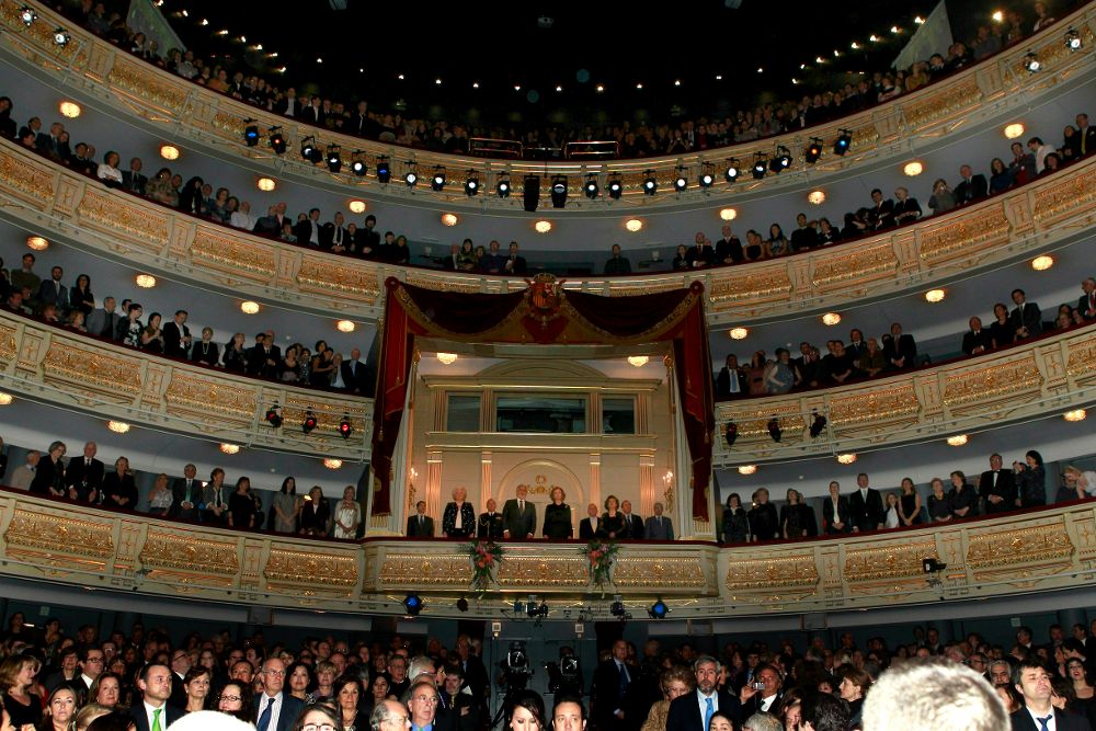 Patio de butaca y palco del Teatro Real.