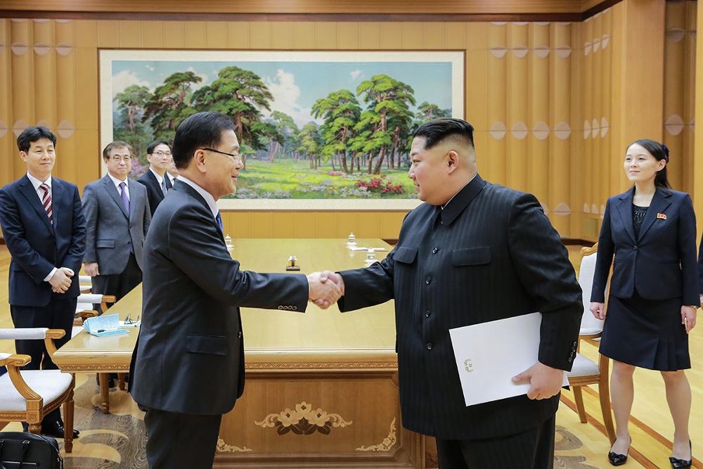 Kim Jong-un (d).