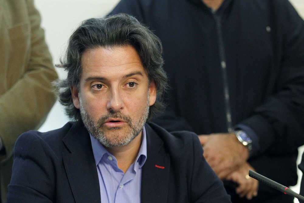 El portavoz parlamentario de Energía del grupo Socialista Gustavo Matos.