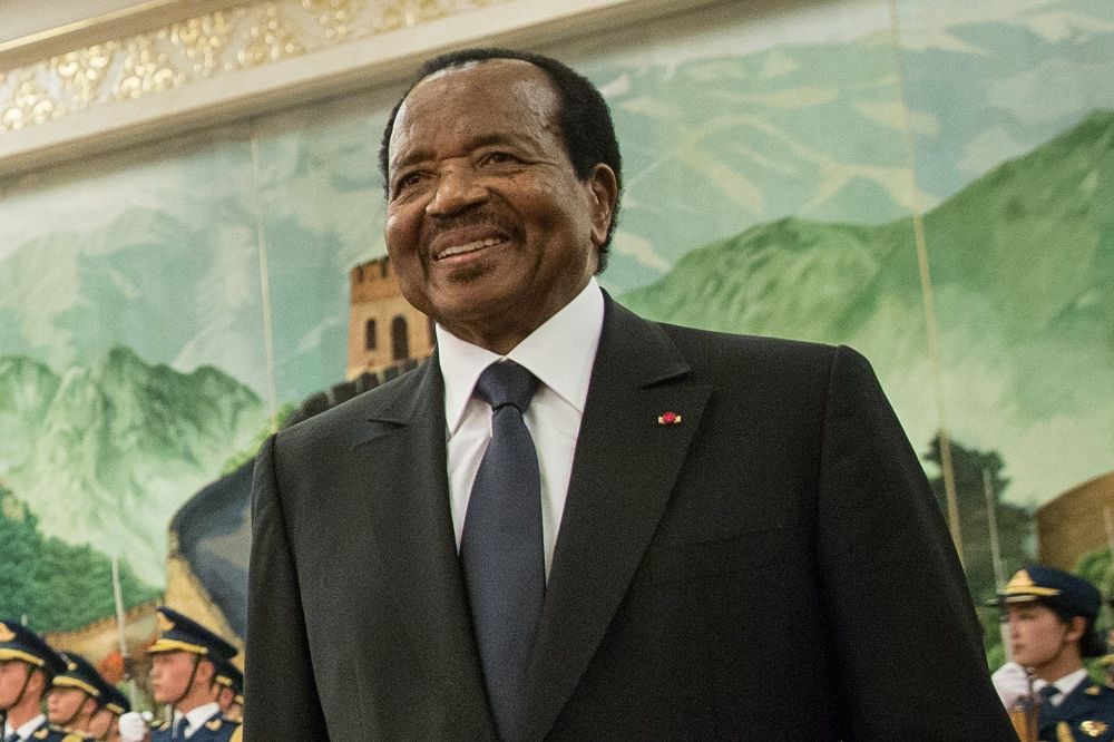 El presidente de Camerún, Paul Biya.
