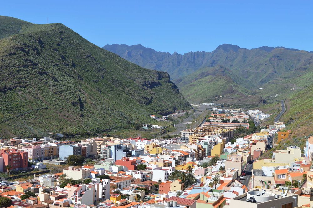 Vista de San Sebastián de La Gomera.