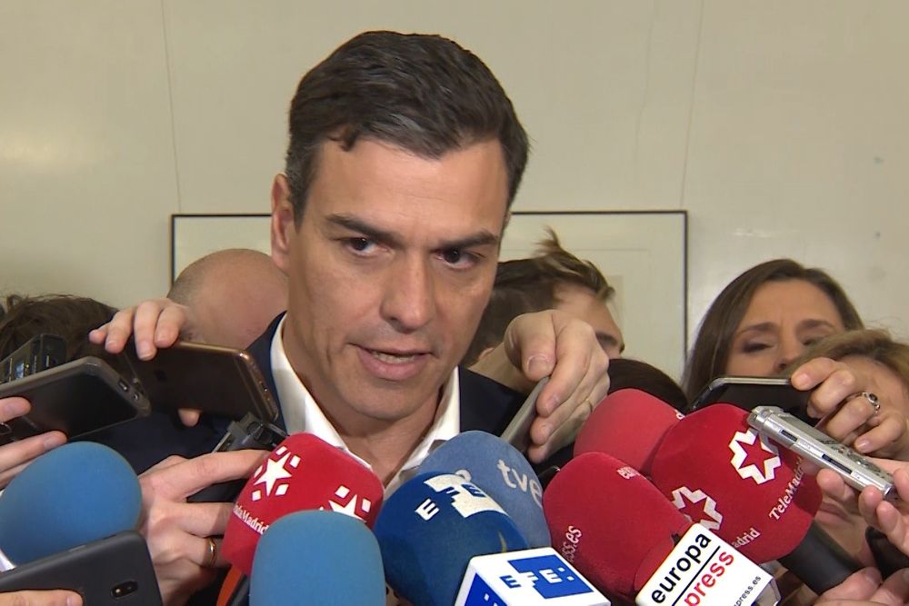 El secretario general del PSOE, Pedro Sánchez.