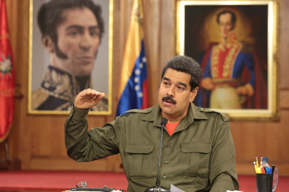 Fotografia cedida por prensa de Miraflores del presidente de Venezuela, Nicolás Maduro.