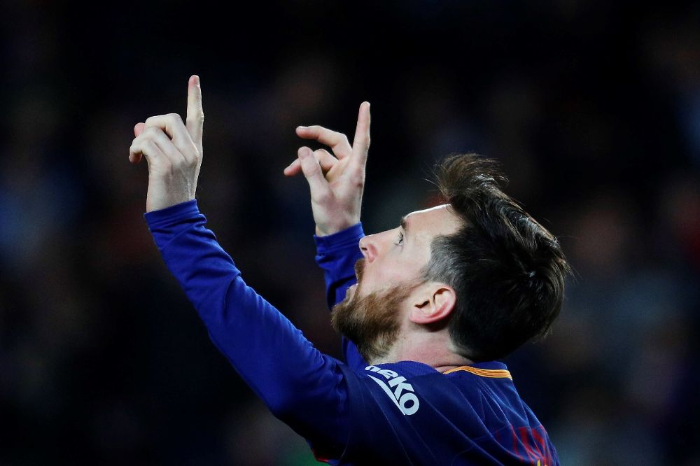 El delantero del FC Barcelona Leo Messi.