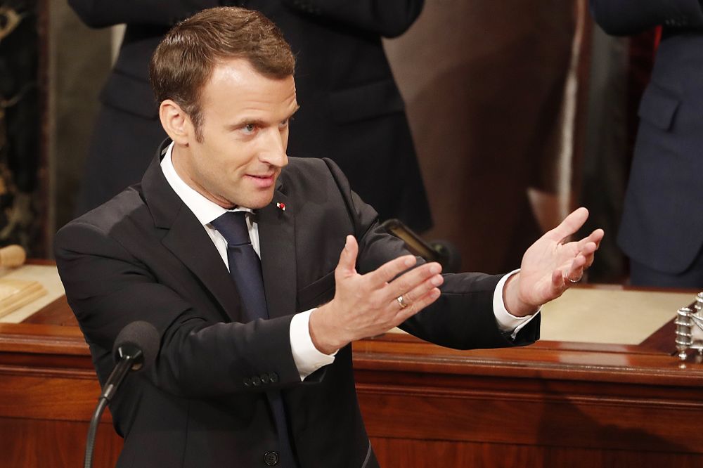 El presidente galo, Emmanuel Macron.
