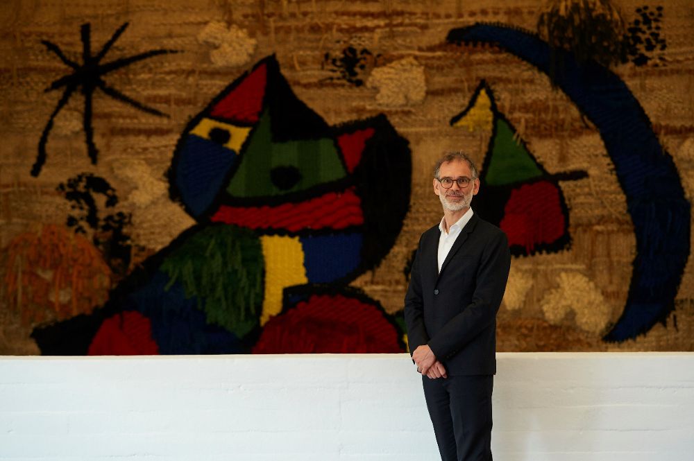 El nuevo director de la Fundación Joan Miró, Marko Daniel.