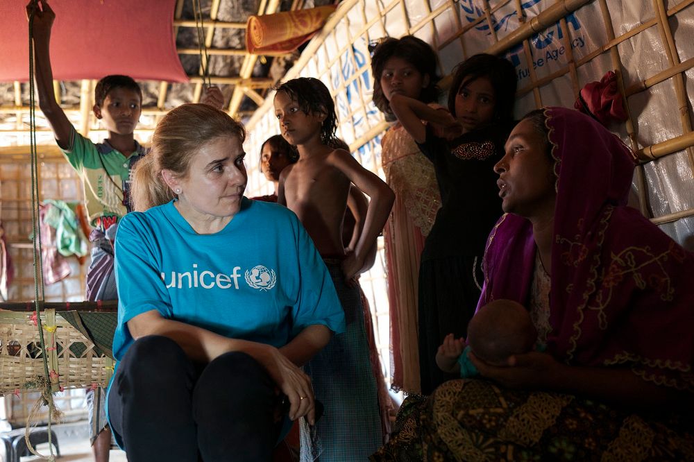 Paloma Escudero, responsable de comunicación de UNICEF.