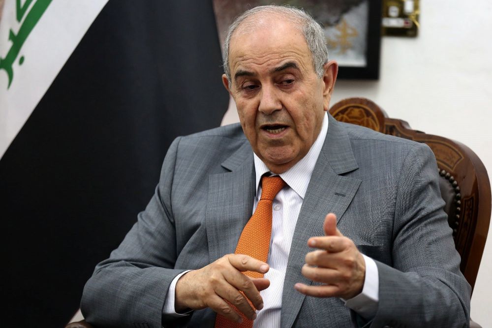 El vicepresidente iraquí, Ayad Alawi.