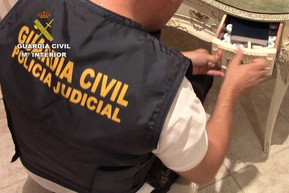 Imagen de archivo de la Operaciçon Claims de la Guardia Civil contra la estafa de las reclamaciones por falsas intoxicaciones en hoteles de Mallorca.