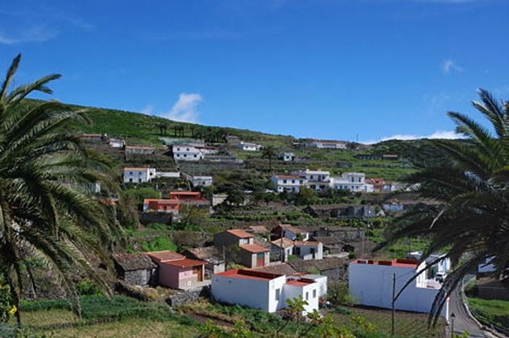 Vista de El Cercado, en La Gomera.
