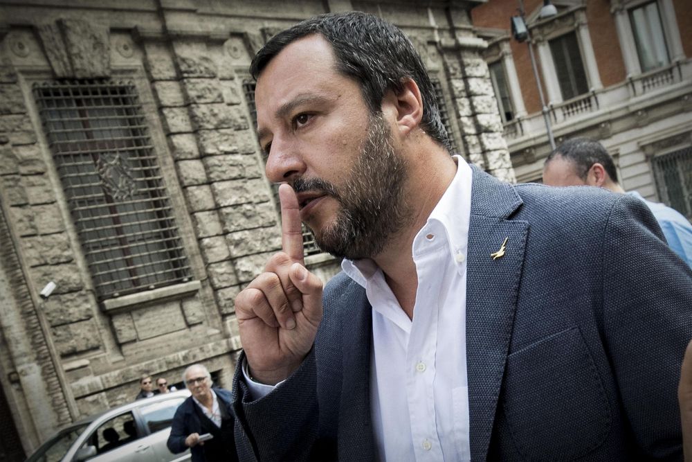 El líder de La Liga Norte, Matteo Salvini.