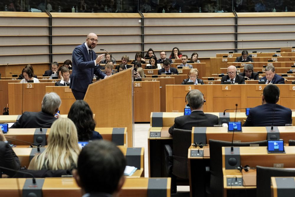 El PPE es el partido mayoritario en Europa en estos momentos, En la imagen, el Parlamento Europeo en su sede de Bruselas.