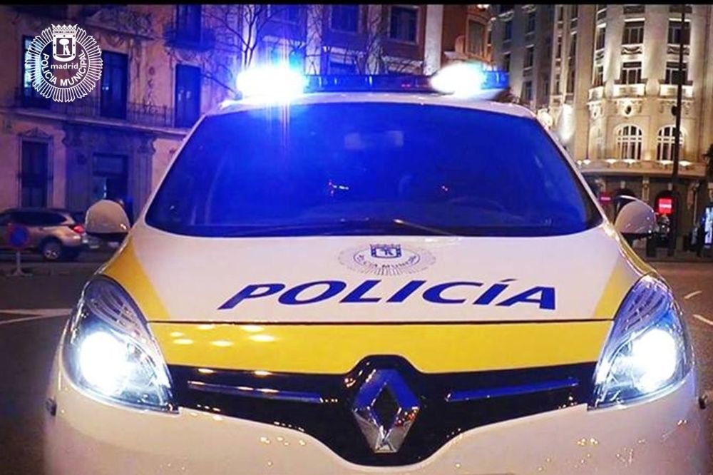 Coche de Policía Municipal de Madrid.