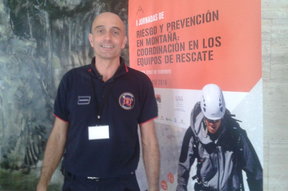 Luis Castro propuso ayer un modelo de coordinación de rescates en montaña.