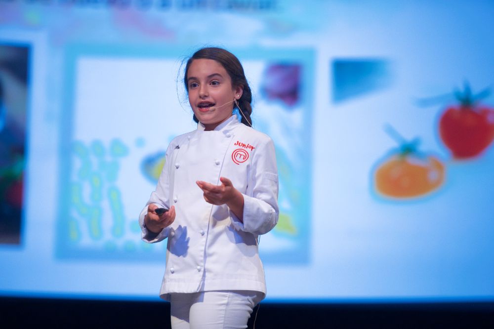 Esther Requena, de 11 años y ganadora de Master Chef Junior 5.