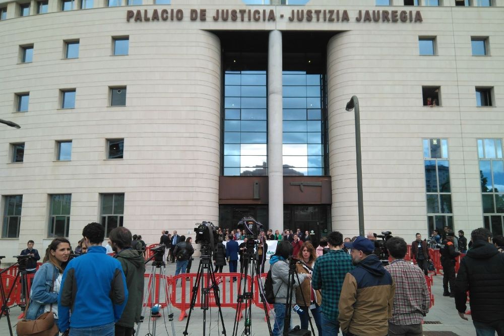 Palacio de Justicia que dictó la sentencia sobre 'La Manada'.