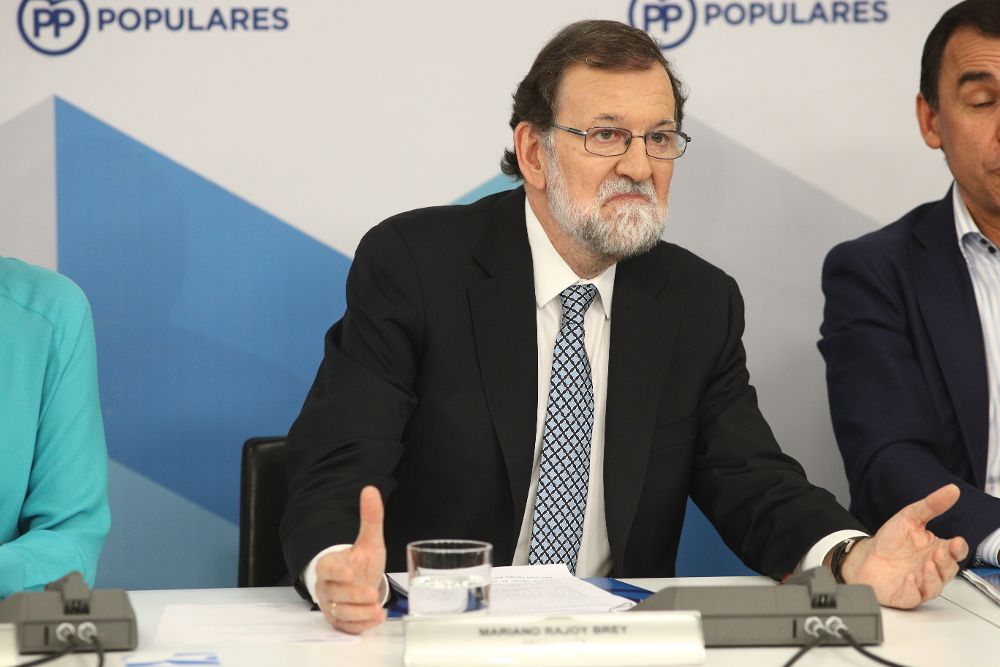 Rajoy interviene el martes en la reunión del Comité Ejecutivo Nacional del PP.